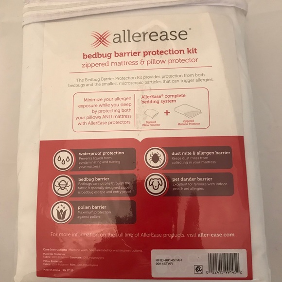 new allerease bed bug barrier kit twin-xl - Picture 5 of 7